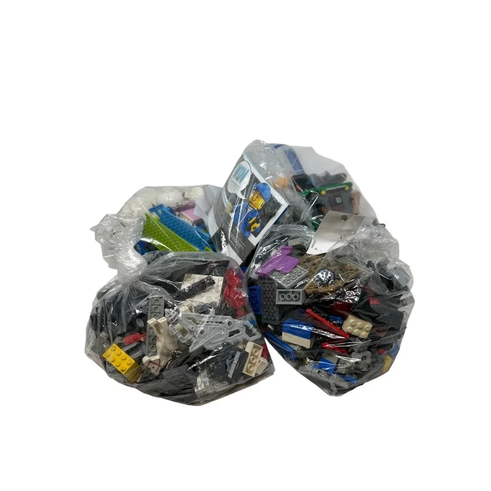 LEGO Bulk Mixed Lot Unisex OS Multicolor Bricks Plates Specialty Parts Bags